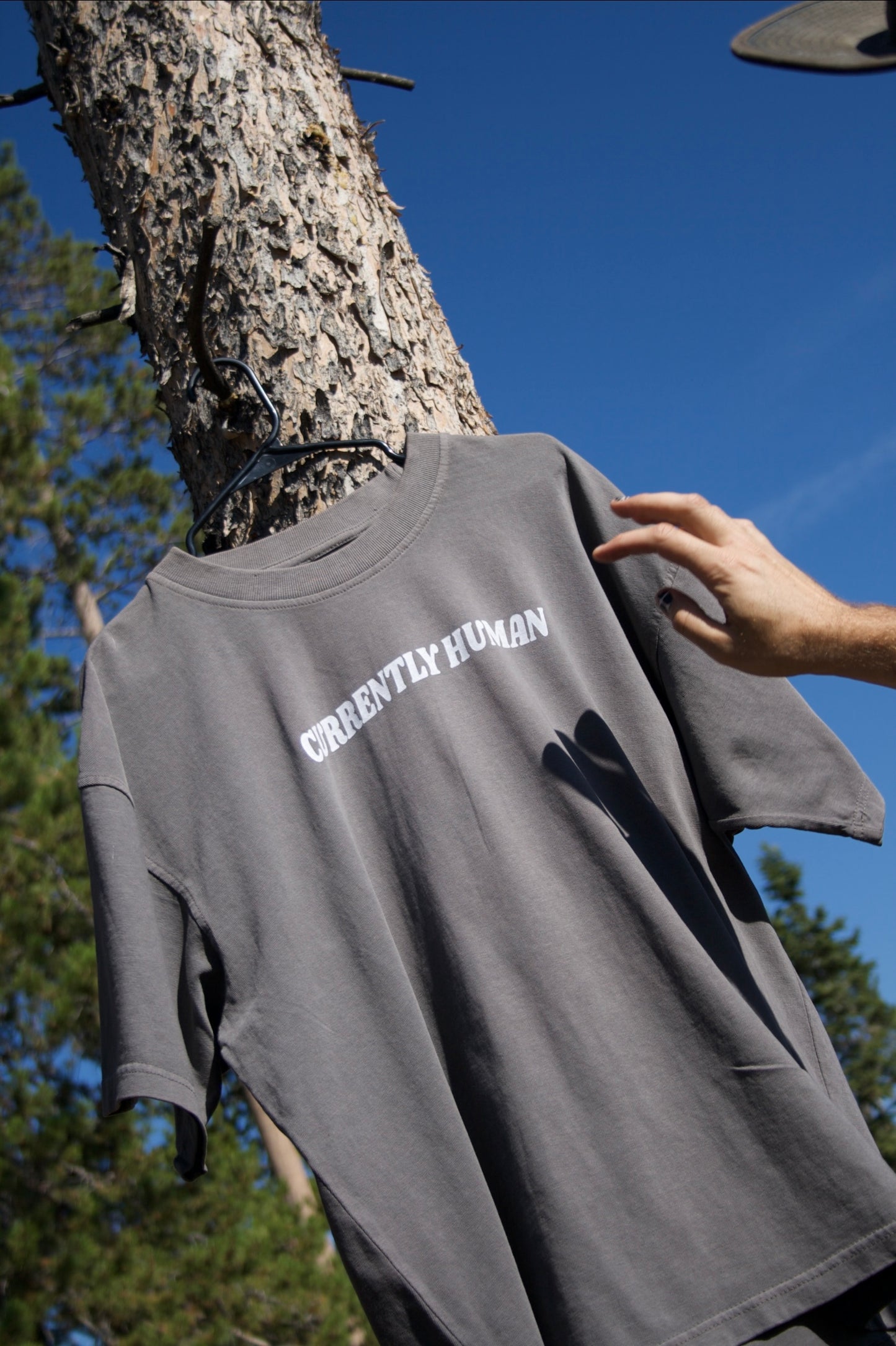 “GRANT ME PEACE NOW” TEE (smoke stone)