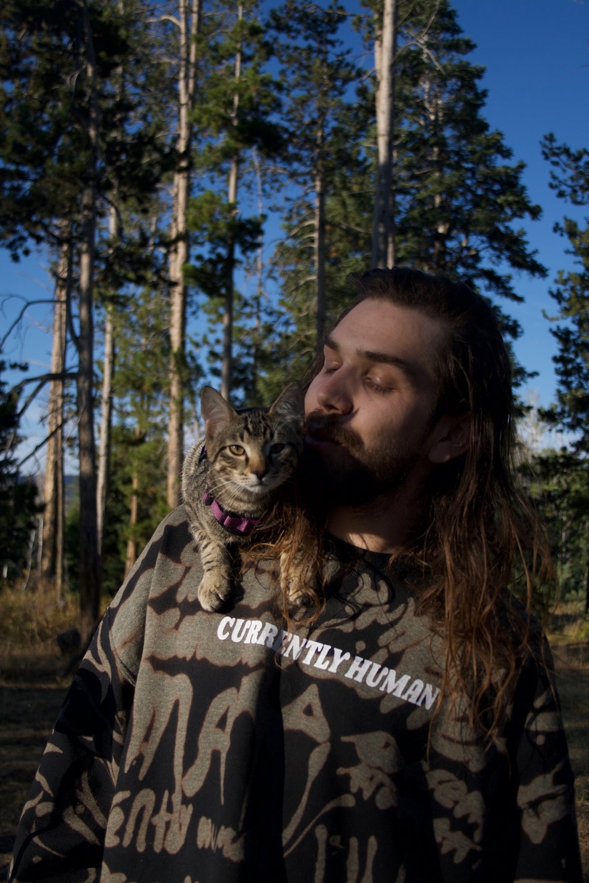 “THIRD EYE DYE” Standard Sweatshirt- Stone Wash Variant - (Each One Uniquely Human)