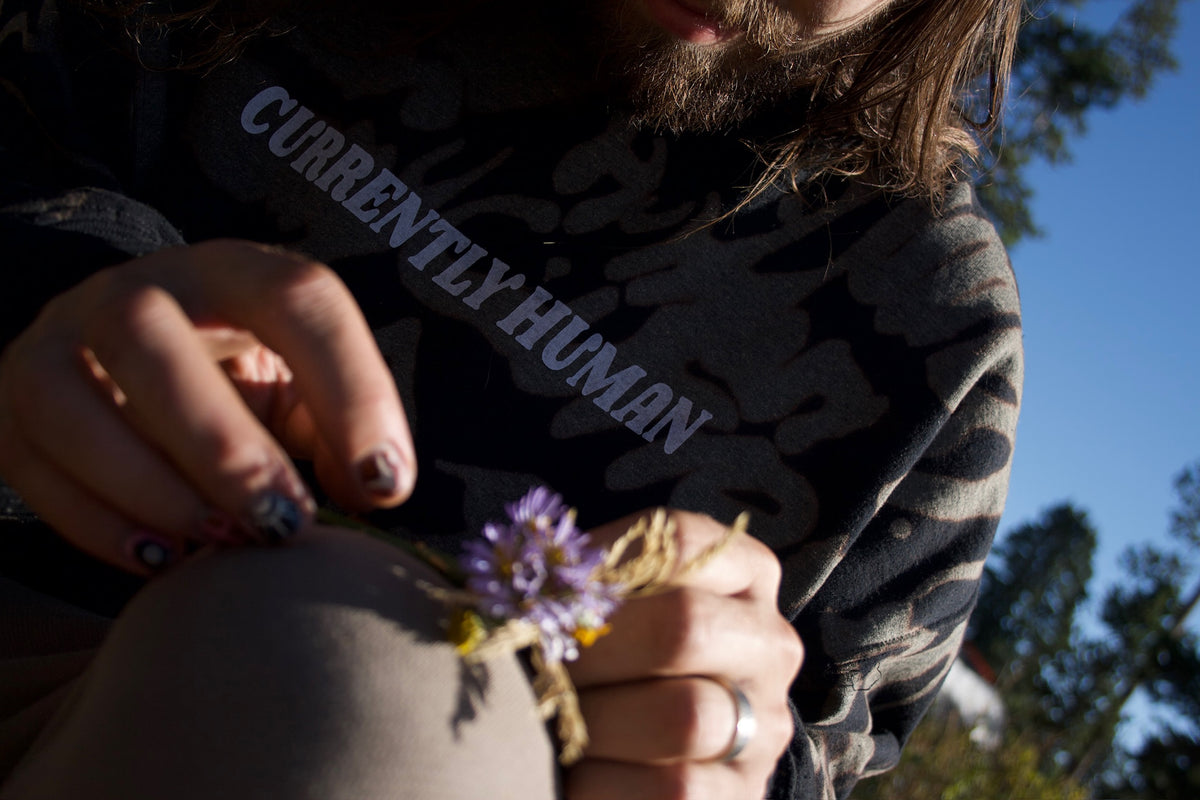 “THIRD EYE DYE” Standard Sweatshirt- Stone Wash Variant - (Each One Uniquely Human)